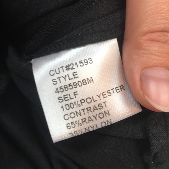 Tadashi Shoji black sheath dress cocktail LBD lace - Picture 8 of 8